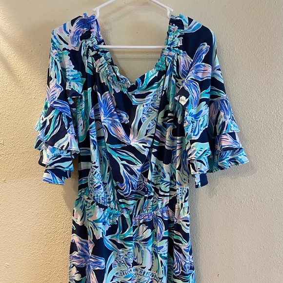 Lilly Pulitzer Other - Lilly Pulitzer Calla Off The Shoulder Romper
